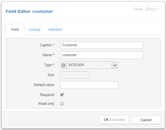 Customer attributes
