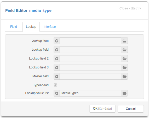 MediaType field definition