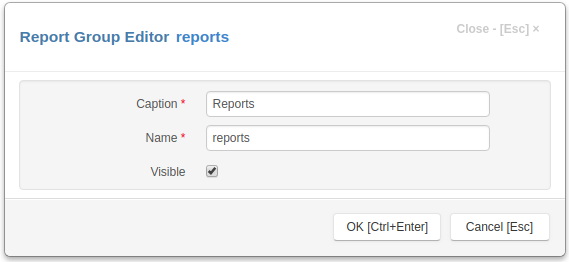 Item Group Editor